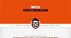 Desktop Screenshot of nicowestermann.de